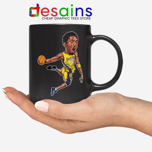 Best Kobe Bryant Game Dunk Black Mug NBA Lakers