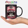 Black Cat Sabbath Mug Funny Rock Bands