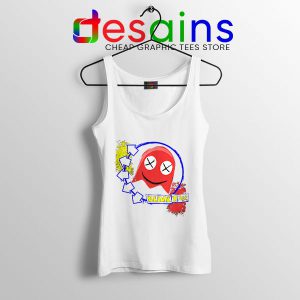 Buy Blink 182 Game White Tank Top Blinky Pac Man