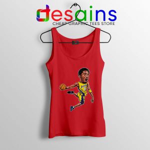 Buy Kobe Bryant Game Dunk Red Tank Top NBA Lakers