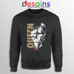 Cheap Forever Queen Band Black Sweatshirt