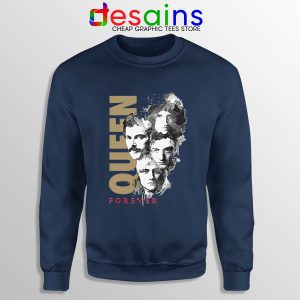 Cheap Forever Queen Band Navy Sweatshirt