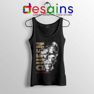 Forever Queen Band Black Tank Top Freddie Mercury