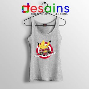 Funny The Falcon Pikachu Sport Grey Tank Top Pokemon