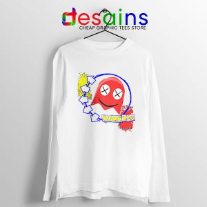 Funny blink 182 Game White Long Sleeve Tee Blinky