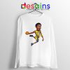 Last Kobe Bryant Game Dunk Long Sleeve Tee NBA Lakers