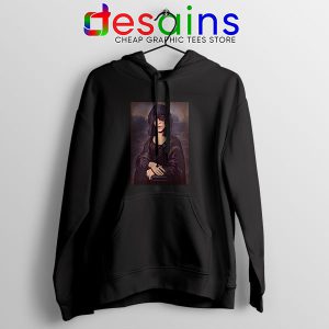 New Wave Mona Lisa Black Hoodie Ramona