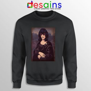New Wave Mona Lisa Black Sweatshirt Ramona