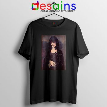 New Wave Mona Lisa Black T Shirt Ramona