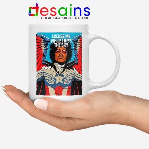 Purple Haze Kiss the Sky Mug Jimi Hendrix