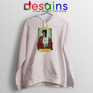 Saint Jules Pulp Fiction SPort Grey Hoodie Jesus Christ