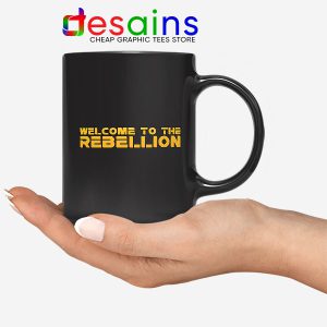 Welcome To The Rebellion Mug Gina Carano Mando