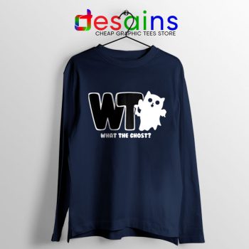 What The Ghost Navy Long Sleeve Tee The Magnus Archives