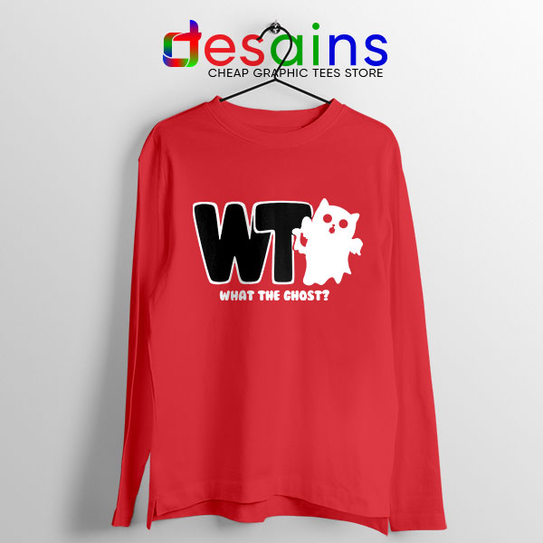 What The Ghost Red Long Sleeve Tee The Magnus Archives