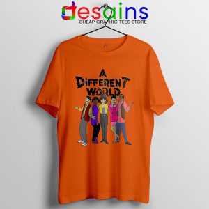 A Different World Style Orange T Shirt Sitcom TV