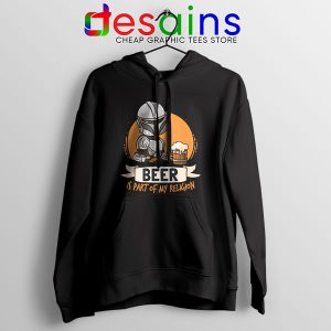 Best Mandalorian Beer Hoodie Funny Beer Religion