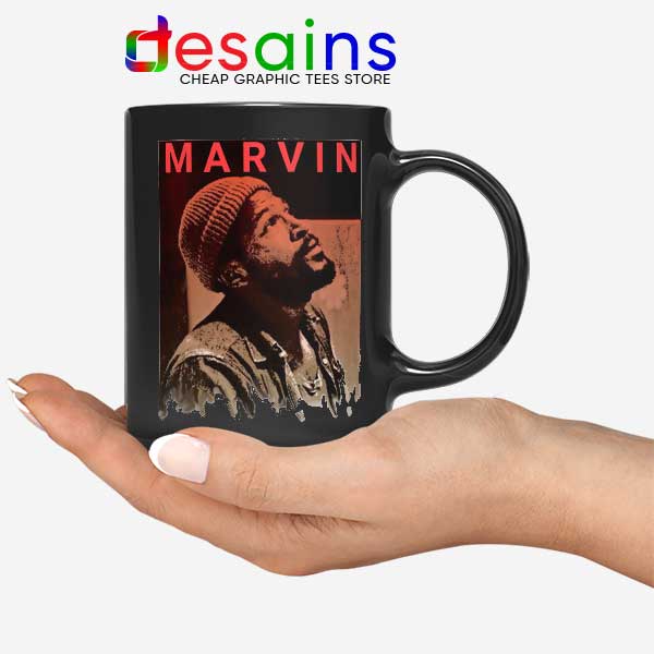 Best Marvin Gaye Tribute Black Mug Soul Singer