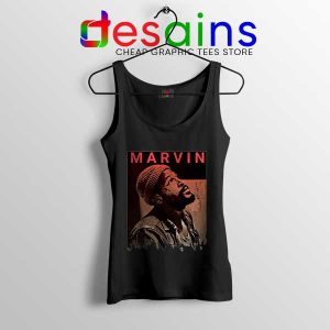 Best Marvin Gaye Tribute Black Tank Top Soul Singer