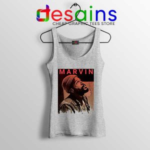 Best Marvin Gaye Tribute Sport Grey Tank Top Soul Singer