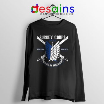 Best Survey Corps Costume Long Sleeve Tee Attack on Titan