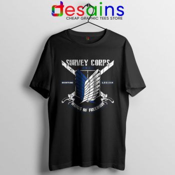 Best Survey Corps Costume T Shirt Attack on Titan