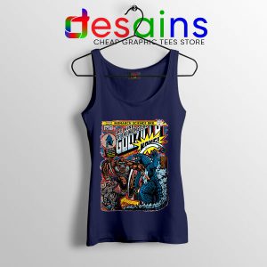 Best Titans Godzilla vs Kong Navy Tank Top Monsters