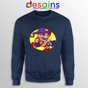 Darkwing Duck Quackerjack Navy Sweatshirt Ratcatcher