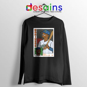 Ken Griffey Jr Homer Simpson Long Sleeve Tee Mariners