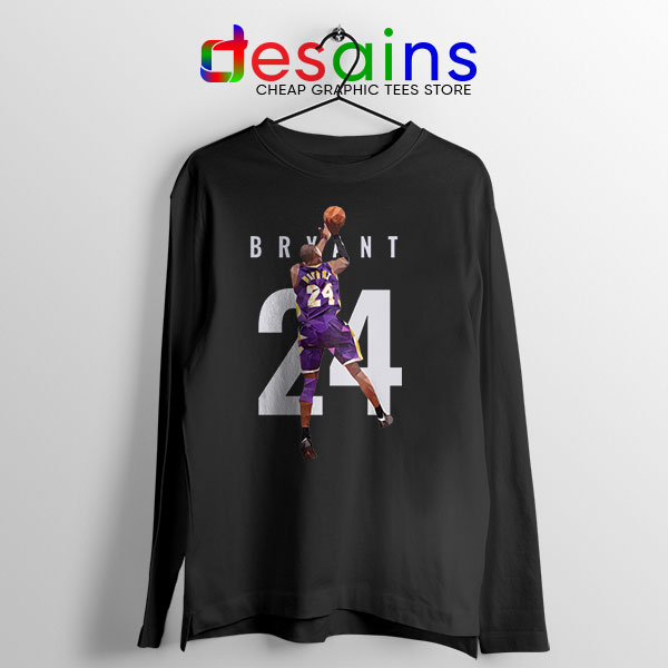 Kobe Bryant 24 Best Dunk Long Sleeve Tee Legend NBA