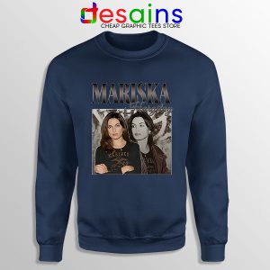 Mariska Hargitay Merch Navy Sweatshirt Law and Order Svu