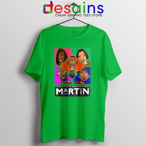 Martin TV Show Characters Green T Shirt Sitcom