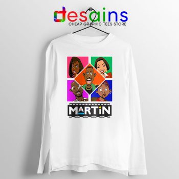 Martin TV Show Characters Long Sleeve Tee Sitcom