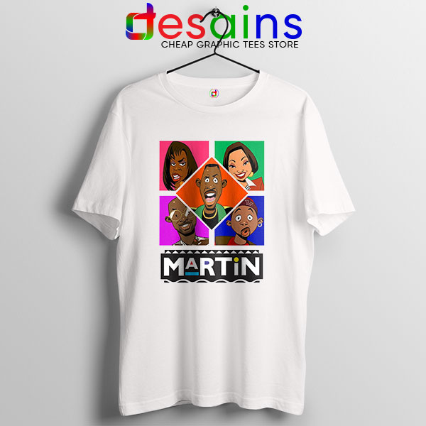 Martin TV Show Characters T Shirt Sitcom