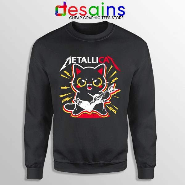 Metallica Cat Funny Sweatshirt Metallicat Band
