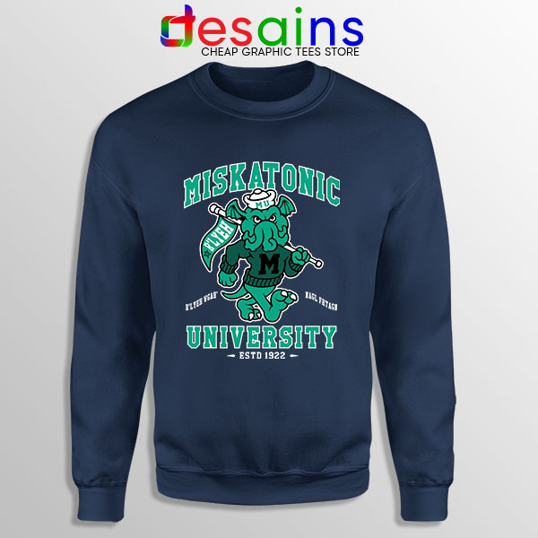 Miskatonic University Cthulhu Navy Sweatshirt R'lyeh