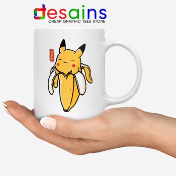 Pikachu Memes Banana Mug Cute Pokemon