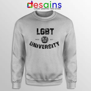 Pride LGBT University Sport Grey Sweatshirt Queer