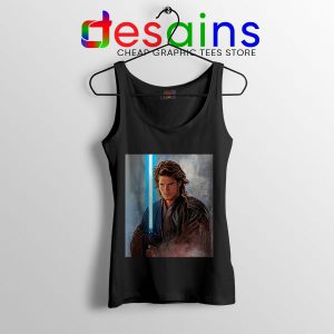 Star Wars Chosen One Black Tank Top Jedi Prophecy