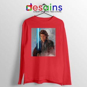 Star Wars Chosen One Red Long Sleeve Tee Jedi