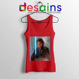 Star Wars Chosen One Red Tank Top Jedi Prophecy