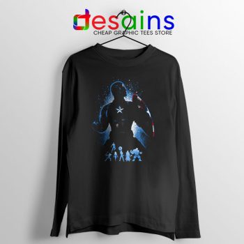 The Super Soldier Avengers Long Sleeve Tee Captain America