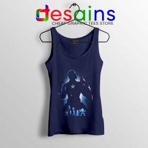 The Super Soldier Avengers Navy Tank Top Captain America