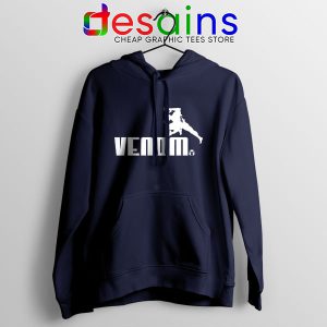 Venom 2 Puma Logo Navy Hoodie Let There Be Carnage