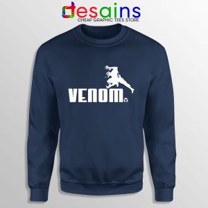 Venom 2 Puma Logo Navy Sweatshirt Let There Be Carnage