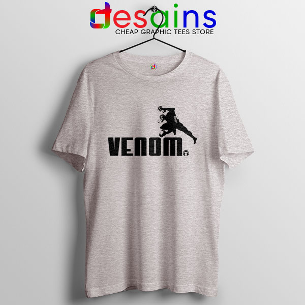 Venom 2 Puma Logo SPort Grey T Shirt Let There Be Carnage