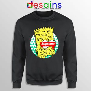 Bart Simpson in Fashion Sweatshirt The Simpsons