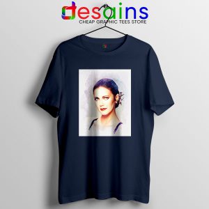 Best Lynda Carter Supergirl Navy T Shirt Legend Actress