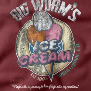Big Worm's Ice Cream logo tank top Friday movie parody