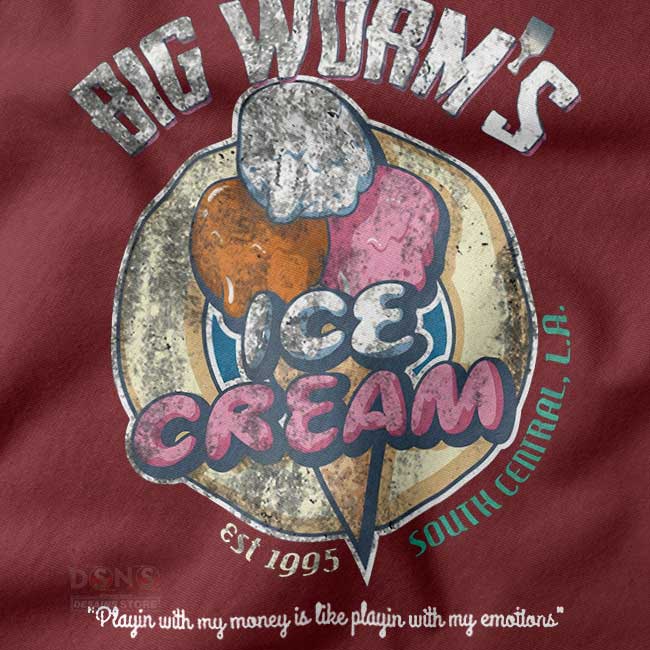 Big Worm's Ice Cream logo tank top Friday movie parody