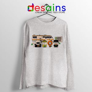 Breaking Bad Park Sport Grey Long Sleeve Tee Funny South Park